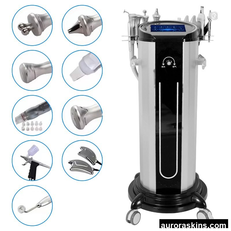 9 in 1 Vacuum Blackhead Remover 2026 Beauty Machines Skin Peeling Scrubber Facial Cleaner Professional Skin Scrubber Machine