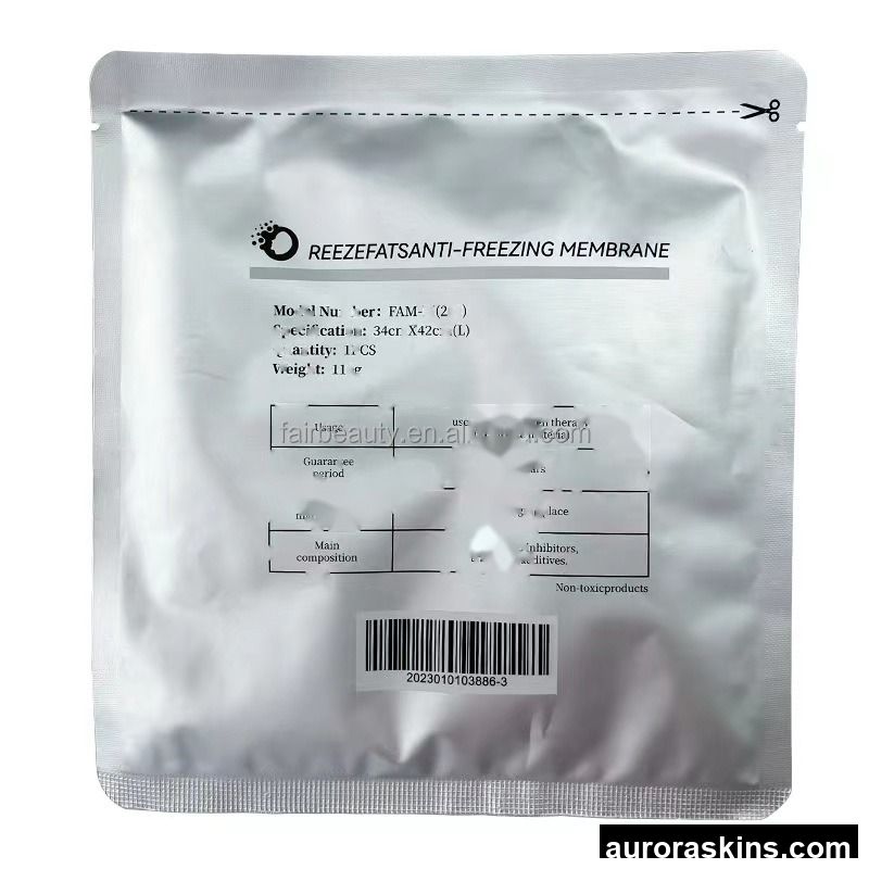 L Size 34*42cm Anti-freeze Anti-frozen 110g Membrane Skin Cold Protect Anti-freeze Film Membrane for Salon Use
