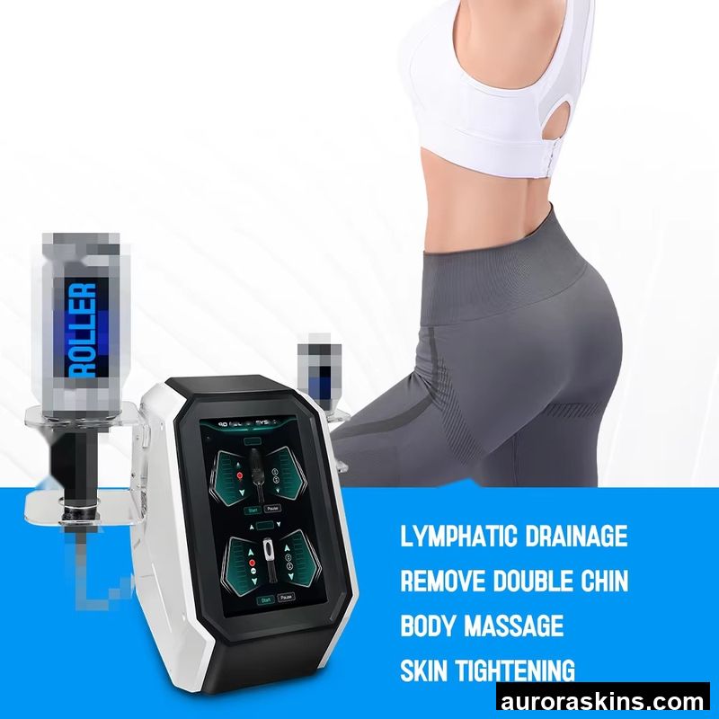 9D Rolling Massage Device Cellulite Massage Lymphatic Drainage Inner Ball Facial & Body Slim Endoshape Roller Therapy Machine