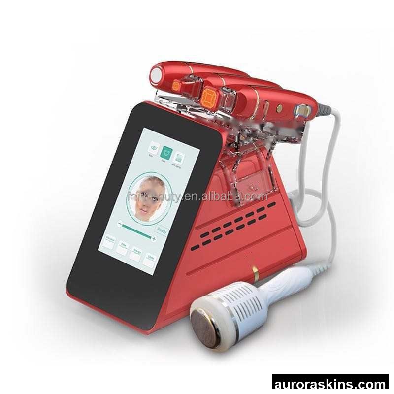 3 in 1 2D Super Salon Skin Tightening Machine Anti-aging Face Lifting Anti-wrinkle Machine Portable High Power Facial Device