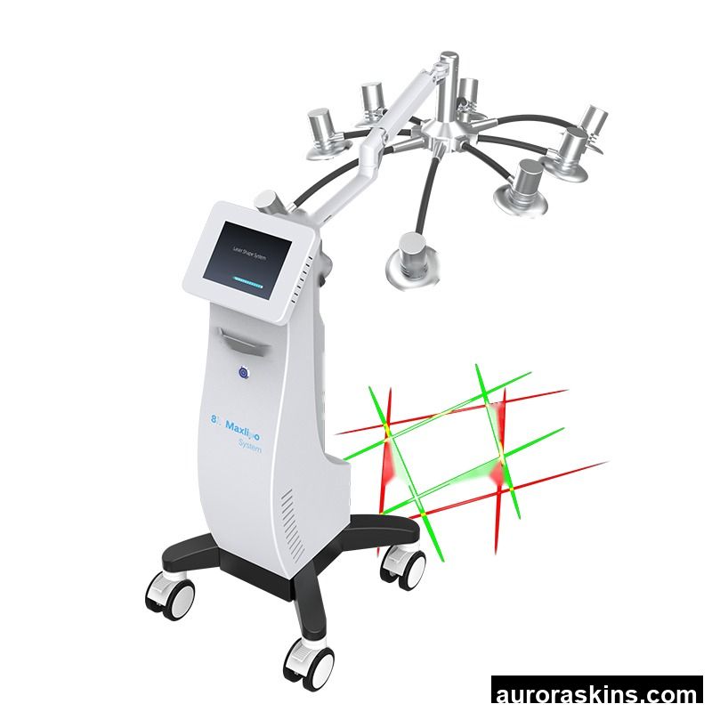 2023 New Upgrade Green Color Laser Weight Loss Lipo Laser 532 635nm Cold 8d Laser Shape 8d Lipolaser Slimming Fat Reduce Machine