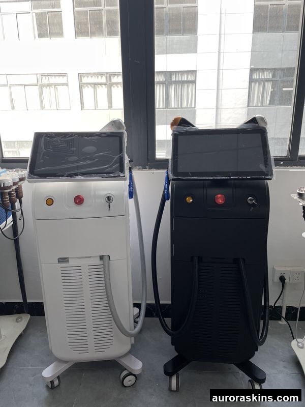 Aurora Skins a Standing Model 808 1064 755 3wavelength Pico Yag Remove Light Therapy Jade Roller Skincare Facial Spa Homeuse