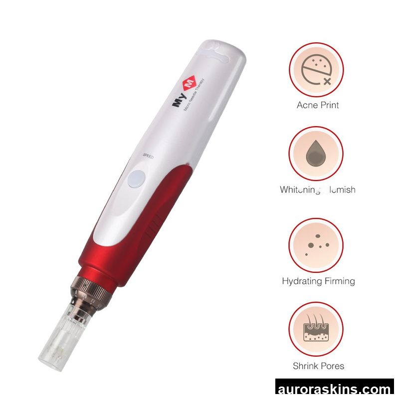 Electric Skin Dermapen with Nano Needle Cartridge Derma Pen