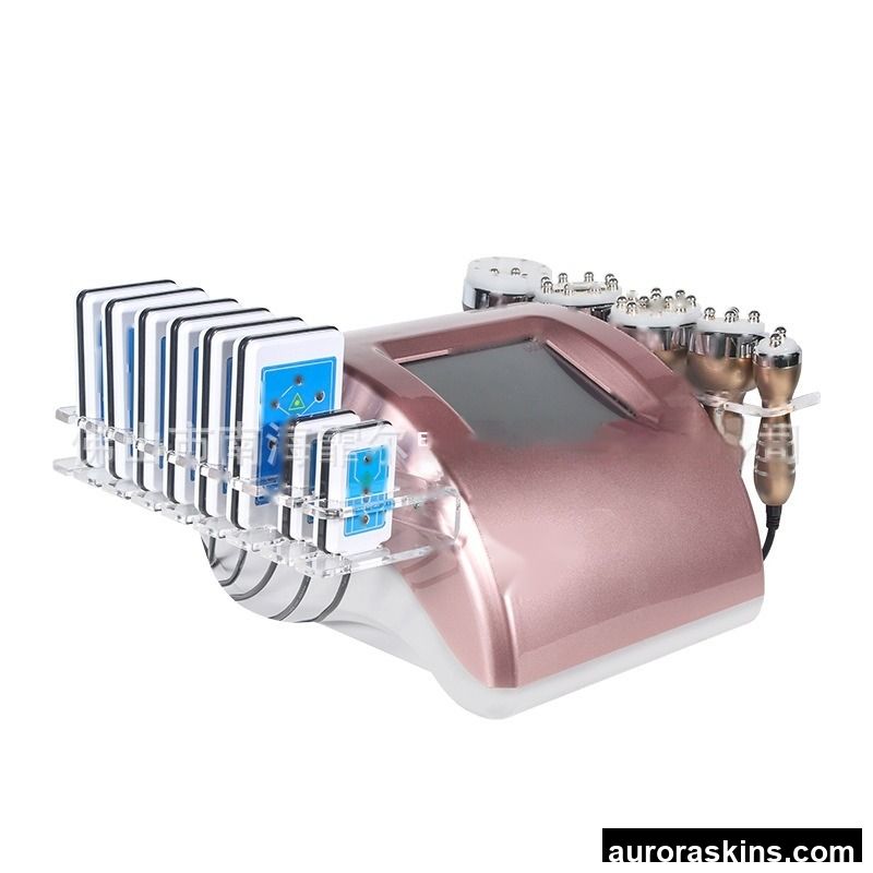 Cross-Border Exclusive 40k Multifunctional Beauty Instrument Home Use Desktop Negative Pressure Massage Shaping Tool Metal