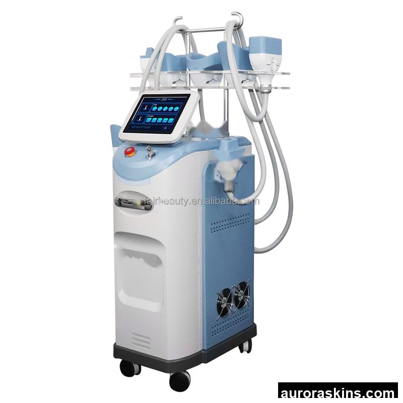2026 Aurora Skins Vertical 360 Cooling Body Contouring Machine with Cold Vacuum Technology for Salon and Home Use