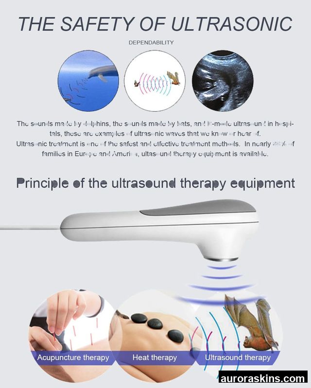 RF Massage Handheld Desktop Homeuse Spa
