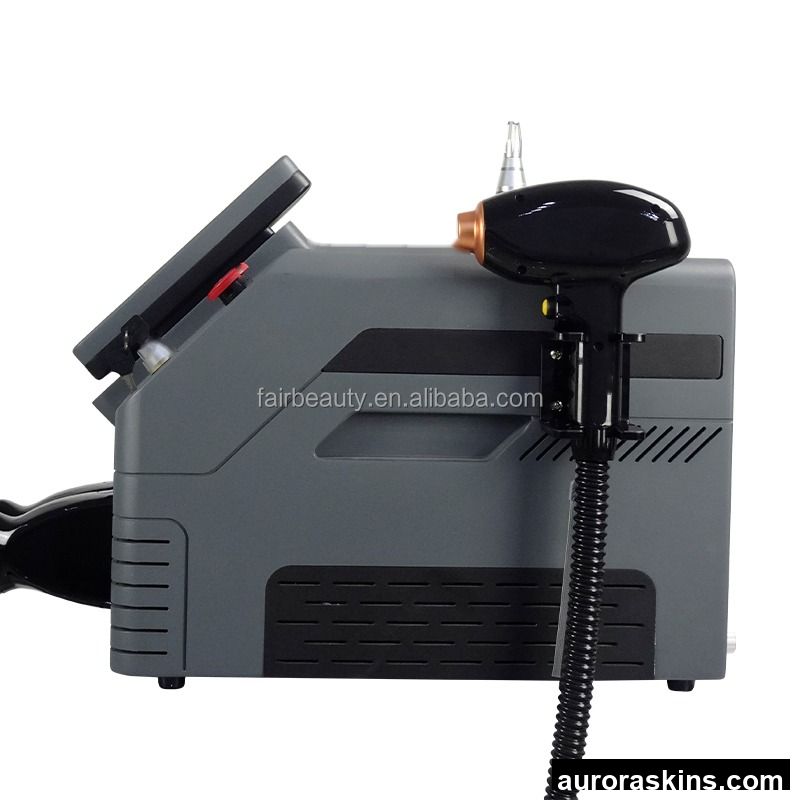 High Power Portable 808 Diode Laser Hair Removal Machine Painless Permanent Q Switched Pico Second Laser Tattoo Removal Machine
