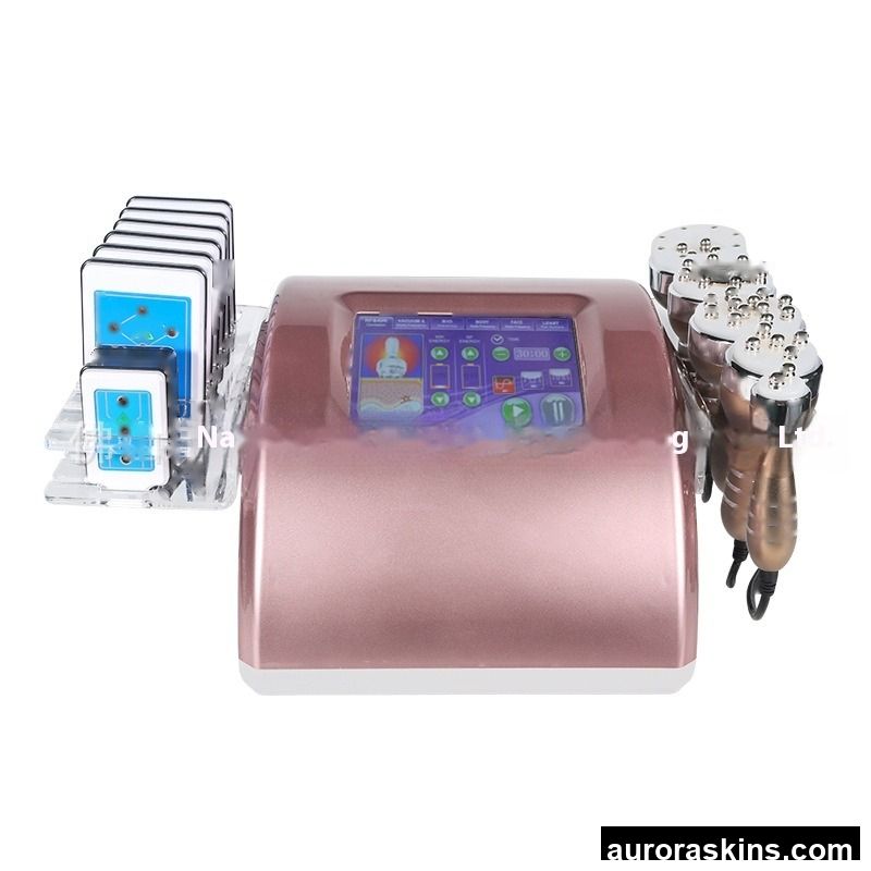 Cross-Border Exclusive 40k Multifunctional Beauty Instrument Home Use Desktop Negative Pressure Massage Shaping Tool Metal