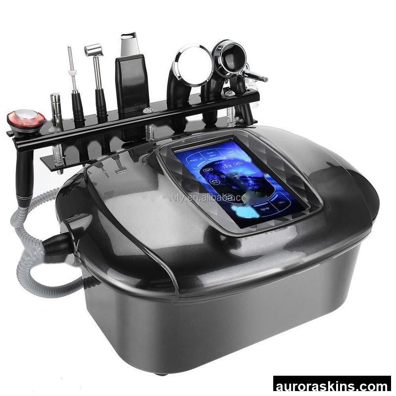 Aqua Skin Facial Deep Cleaning Ultrasonic Skin Scrubber Face Lifting Moisturizing Face Machine for Salon
