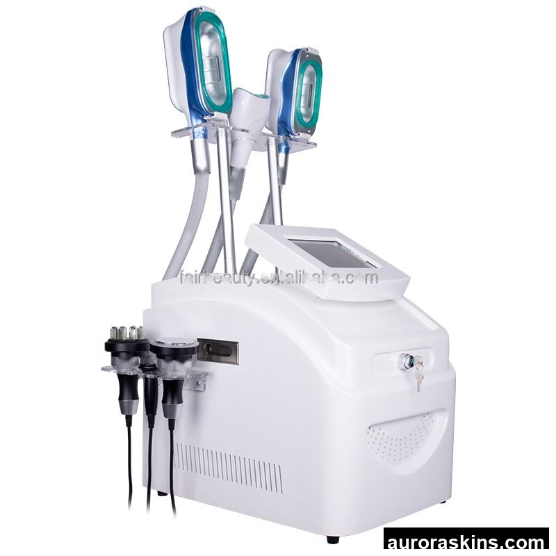 Factory Price 3-in-1 Fat Freezing Machine with Freezing Handles+Chin Probe+High-frequency Sound Handle+Rediofrequency Handle