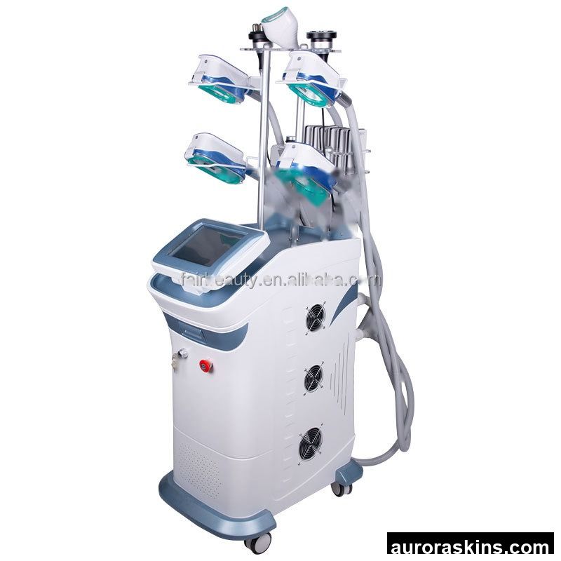 Multi-Functional Non-invasive Aurora Skins 7 Handles Large & Small Handles Cooling Therapy Machine Weight Loss Body Shaping Machine