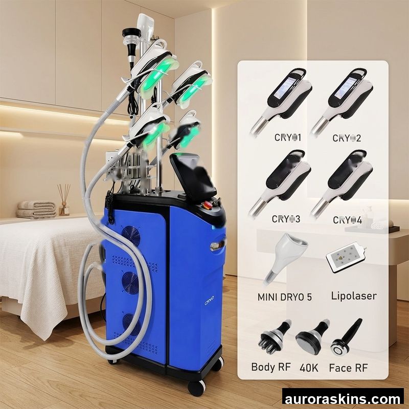 Latest Custom 2026 Body Massage Slimming Shaping Fast Weight Loss 360 Degree Frozen Slimming Machine Skin Firming 5 in 1