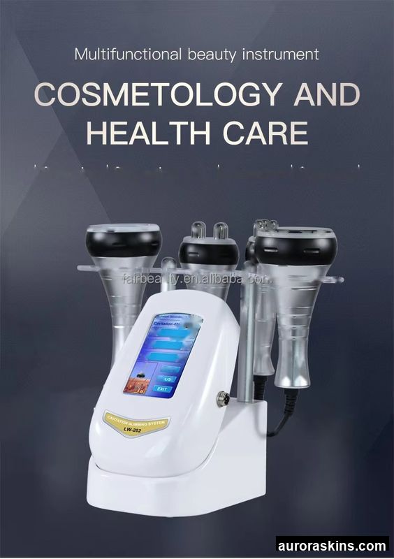 Aurora Skins a Portable 4in1 40K Vacuum Fat Lose Cavi Face Neck Lifting Firming Eye Lifting Skincare Machine Spa Homeuse Kim8