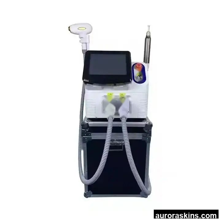 2 in 1 808nm Diode Laser Hair Removal Machine Picosecond Permanent Diode Laser Picosecond Tattoo Removal Machine Laser