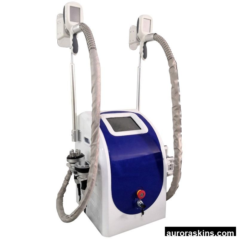 Multi-Functional Aurora Skins 4-in-1 Fat Reduction Body Shaping Machine with 4 Handles 8-inch Touch Screen for Beauty Salon Use