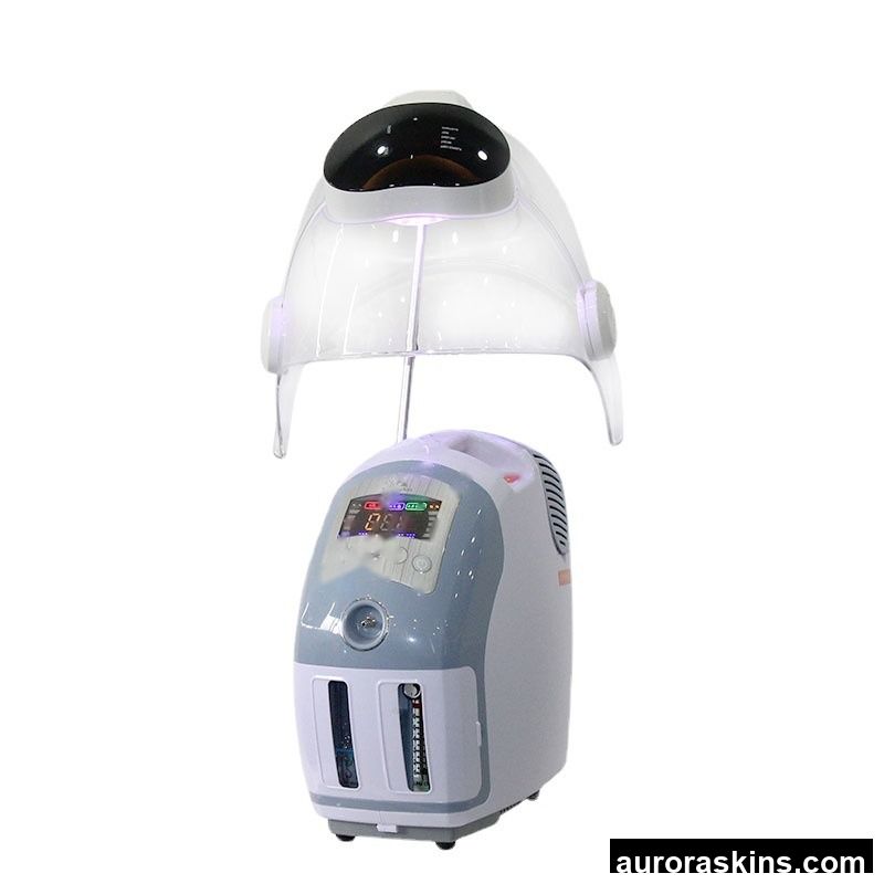 Facial Oxigen PDT LED Mask Oxgen Facial Machine Beauty Skin Rejuvenation Oxygen Jet Facial Spray Machine