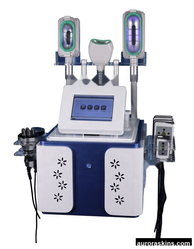 2022 New Portable Cryo 360 Cool Body Sculpting Vacuum Cavitation Cryo Therapy Vacuum Slimming Fat Freezing 5 Handles Machine