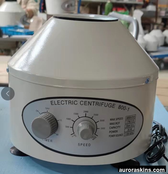 Portable prp Centrifuge Machine 4000rpm 20ml X 6 Tubes Laboratory 800D prp Isolate Serum Electric Laboratory Centrifuge