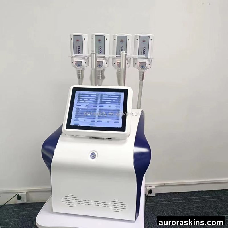 Aurora Skins a 3IN1 RF CRYO Slimming Fat Freeze Cryolipollyss Beauty Equipment Factory Price Cryo Spa Beauty Freeze