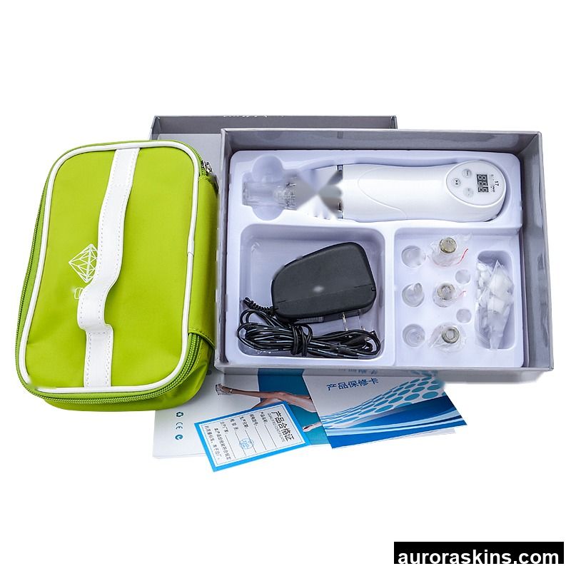 Pore Cleaner Black Head Suction Extractor Tool Kit Acne Removal Blackhead Remover Vacuum