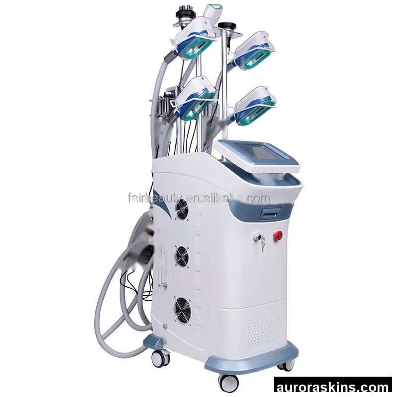 Multi-Functional Non-invasive Aurora Skins 7 Handles Large & Small Handles Cooling Therapy Machine Weight Loss Body Shaping Machine