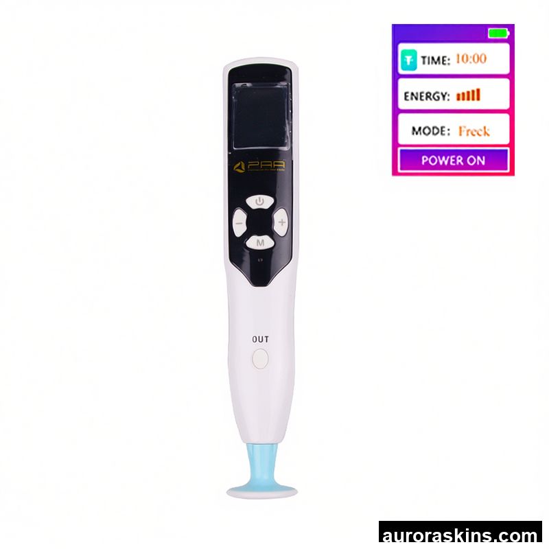 Aurora Skins Handheld 4 in 1 Plasma Pen Mole Removal Plasma Pen Dark Spot Remover Freckle Mole Pigment Tattoo Removal Pen