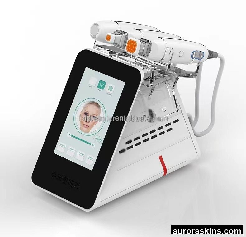 3 in 1 2D Super Salon Skin Tightening Machine Anti-aging Face Lifting Anti-wrinkle Machine Portable High Power Facial Device