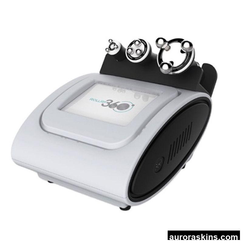 Aurora Skins Newest 360 Degree Roller Radio Frequency Skin Care Beauty Machine Health Body Control Tightening Lifting Salon RF
