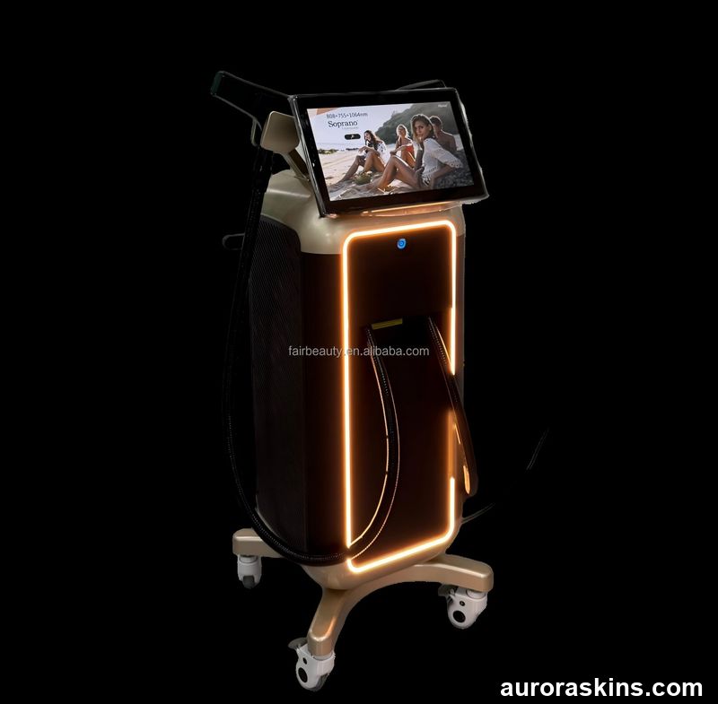 Advanced 3-in-1 Intense Pulsed Light Skin Care Device-755/808/1064nm Broad Spectrum Light for Hair Removal