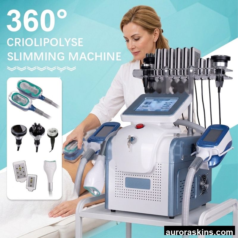 2026 Aurora Skins 360 Cryo a Portable Fat-freezing Device for Weight Loss.