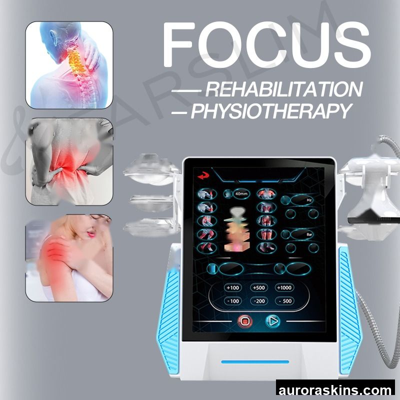 2026 Physiotherapy Rehabilitation Machine Adjustable Energy Muscle Joint Pain Relief Body Care Device for Health Salon Clinic