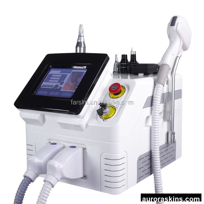 Portable 1064 532 1320nm Q-Switch NdYag Laser Machine with Air Cooling for Tattoo Removal & Skin Rejuvenation
