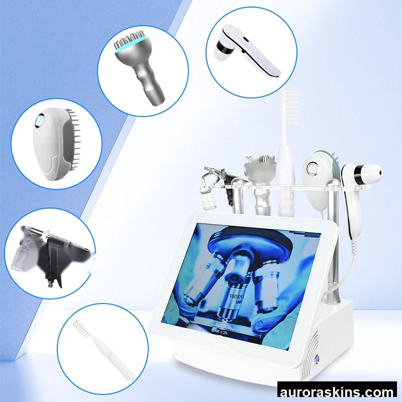 AI Hair Regrowth Skin Analyzer Scalp Management Intelligent Scalp Detector Hair Analysis Machine Hair Regrowth Machine