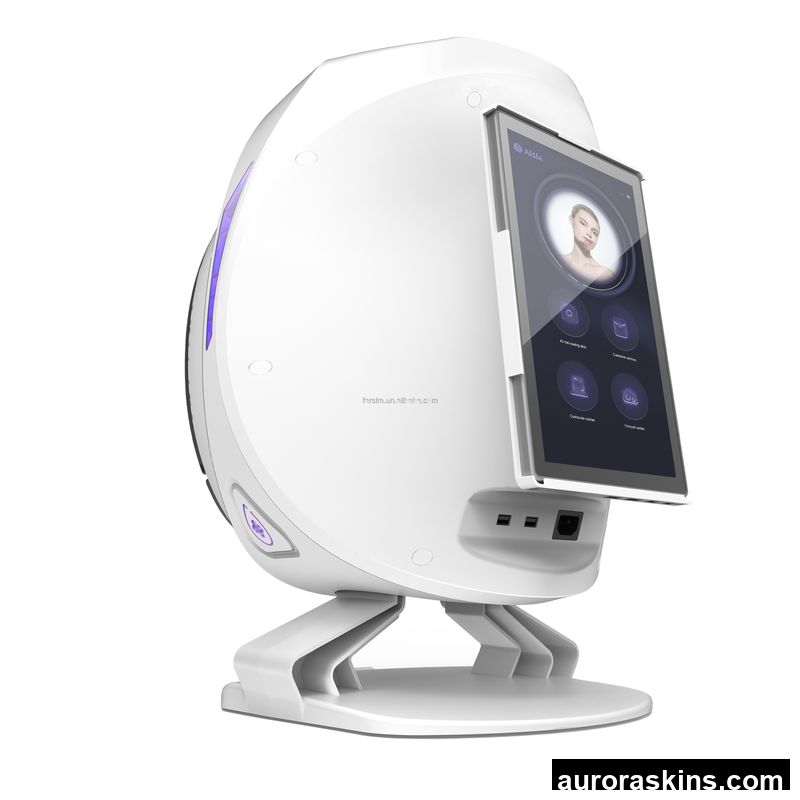 2024 Professional 3D Scan Face Digital Smart Mirror Scanner Facial Skin Analyzer Face 7 Analysis Machine
