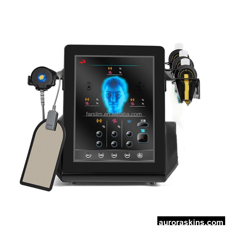 2024 New Portable Pads Electric Anti Aging Face Lifting Facial Radio Frequency Device for Face Slimming and Anti-wrinkle Beauty