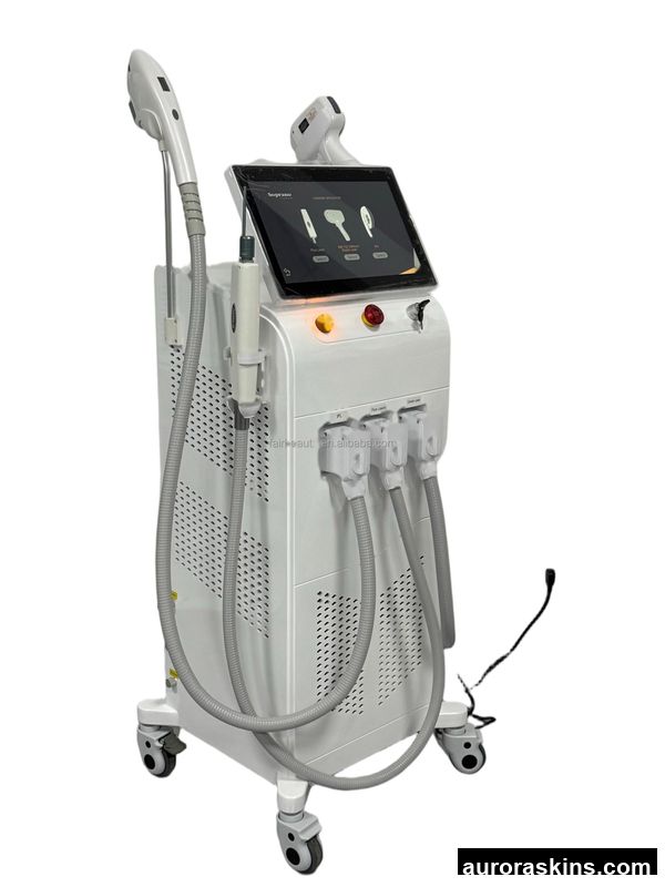3-in-1 808nm Diode Permanent Hair Removal Pigmentation Tattoo Removal OPT Skin Rejuvenation Multi-Function Beauty Device