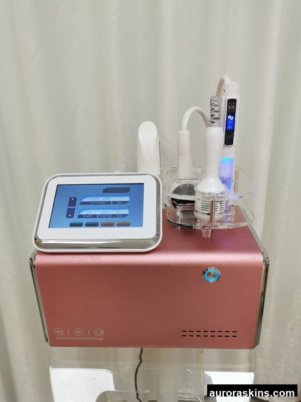 4 in 1 RF No Needle Mesotherapy Machine Meso Injection Gun No-Needle Mesotherapy Device for Skin Tightening