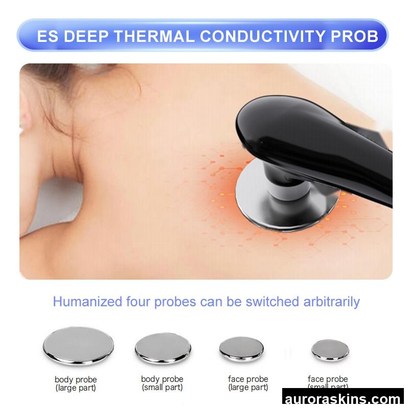 Aurora Skins a 448khz RET CET Face Lifting Neck Tightening Ceramics Massage Warm Antiaged Homeuse Salon Newest Pain Relief Skincare CME