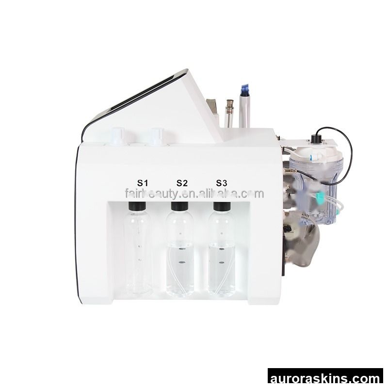High Quality AIRBEAUTY Aqua Facial Machine with 8 Handles for Deep Cleansing Face Peeling Skin Rejuvenation