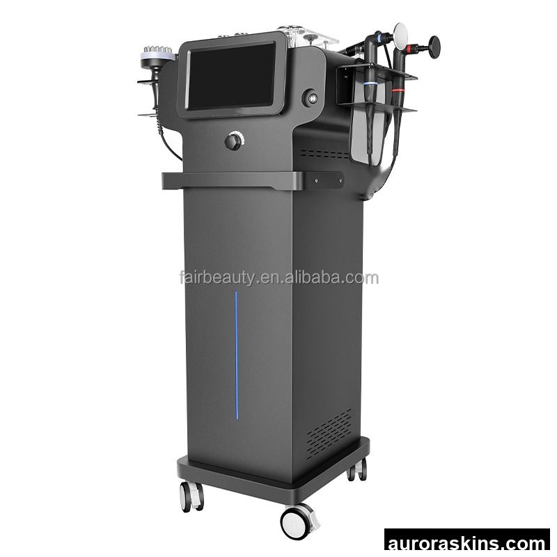 2026 6 in 1 Facial and Body Skin Tightening Physiotherapy Equipment 448KHz Monopolar Rediofrequency Beauty Device