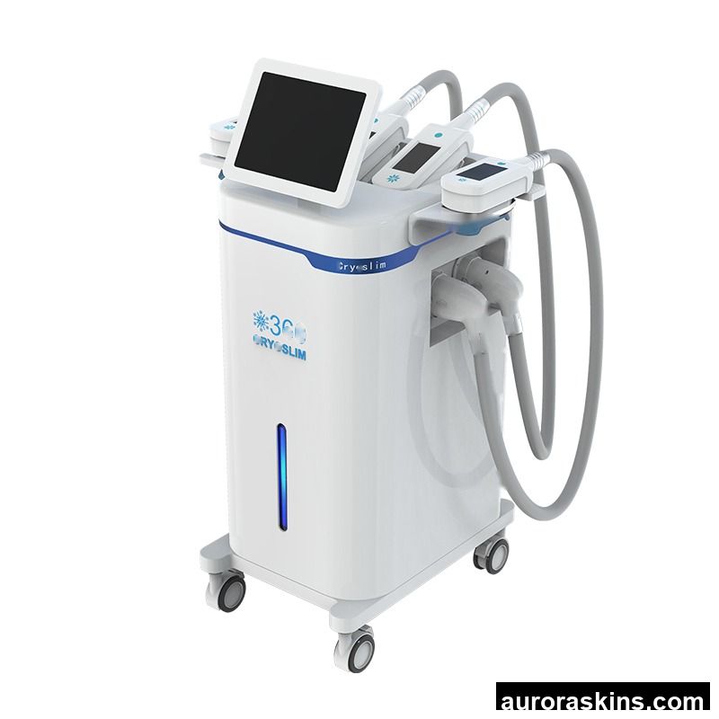 360 Degree Negative Pressure Cooling Beauty Machine Fat Reduction Cellulite Reduction Beauty Equipment