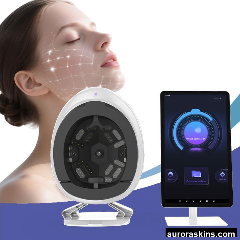 3D Facial Analyzer Equipped with 48MP Camera From US for Professional Facial Evaluation AI Accurately Analyze Multiple Languages