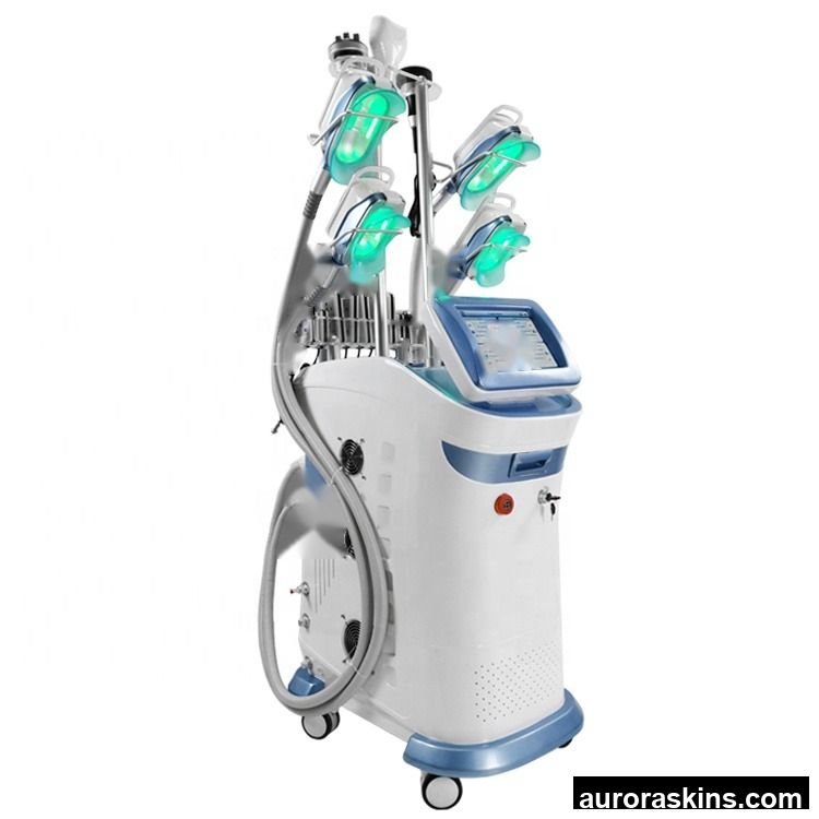 Newest 360 Degree Cryo Machine 8 Handles Cool Cellulite RF Slimming Fat Burning Machine for Beauty Salon Fat Freezing Head