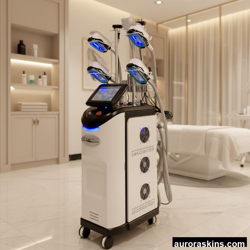 2026 Trending Product 5 in 1 Body Massage Fat Loss Breast Body Contouring Slim Machine with 5 Cryo Handle