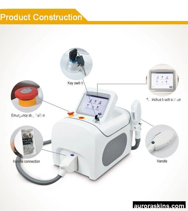 Latest Hot Sales Desktop Hair Removal OPT IPL Laser Machine Water Cooling 300W Power AU/US/UK/EU Plug Compatible Body Area Use