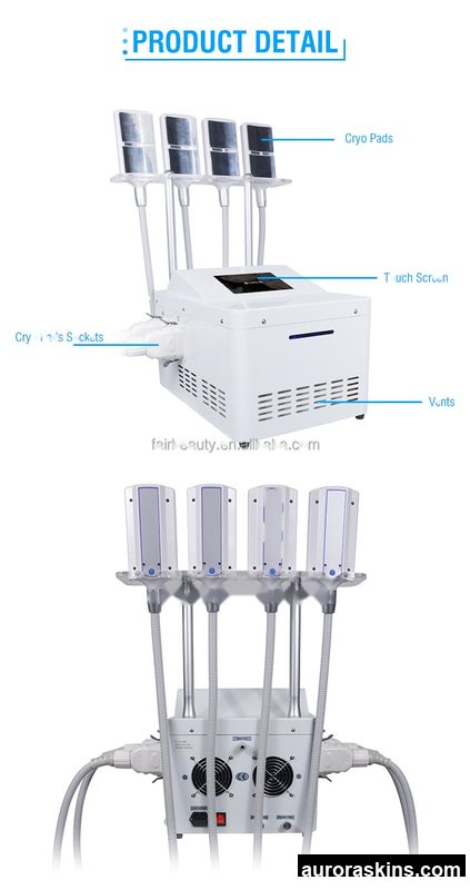 2026 Aurora Skins Portable XM-281 Multi-Pad Body Tightener-Professional Shaping Unit with Chilling and Pulsing Modes