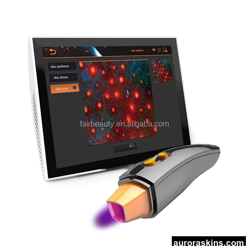 Touch Screen AI Intelligent Digital Oil Analyzer Skin Analyzer Machine Skin Detector Facial Skin Analysis Machine