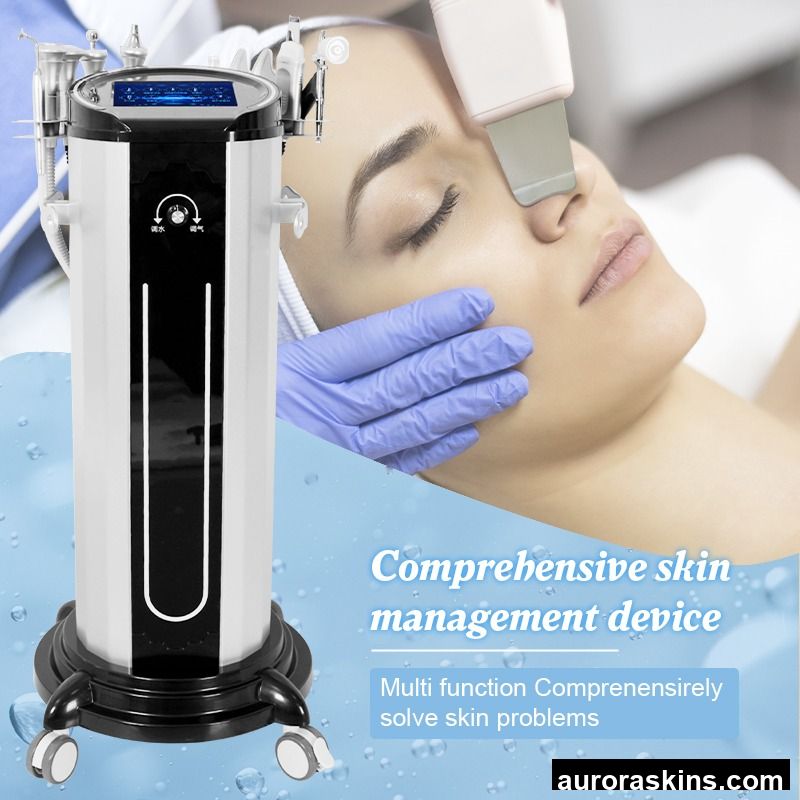 9 in 1 Vacuum Blackhead Remover 2026 Beauty Machines Skin Peeling Scrubber Facial Cleaner Professional Skin Scrubber Machine