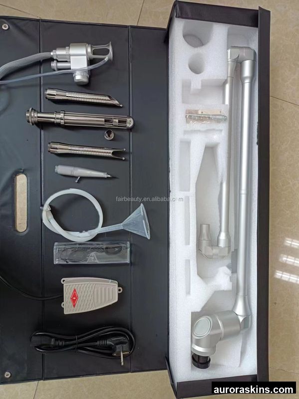 Aurora Skins a Newest Carbon Skincare Facial CO2 Homeuse Spa Personal Care Glass Metal Tube Scar Remove Beauty 3D 4D 5D 6D