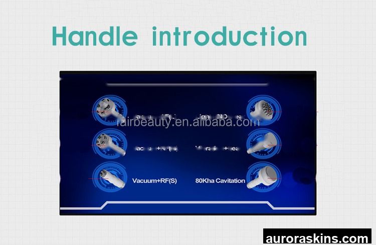 WL-12 Dropshipping! 6in1Ultrasonic 40K Lipocavitation Vacuum Radiofrequency Slimming Machine Hot in Russia